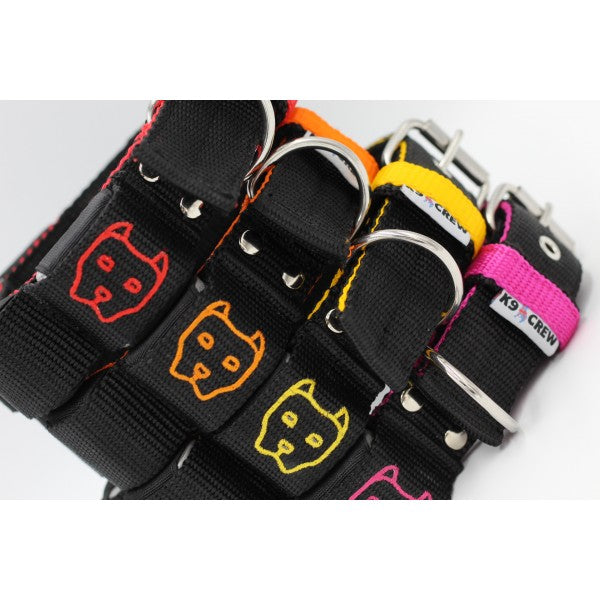 Bullyverse Weight Collar Black/Orange