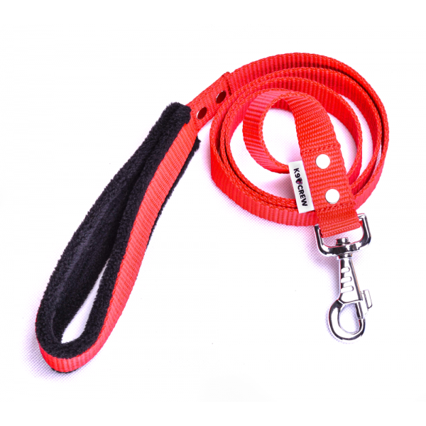 2cm Comfort Fleece Lead 150cm – Red