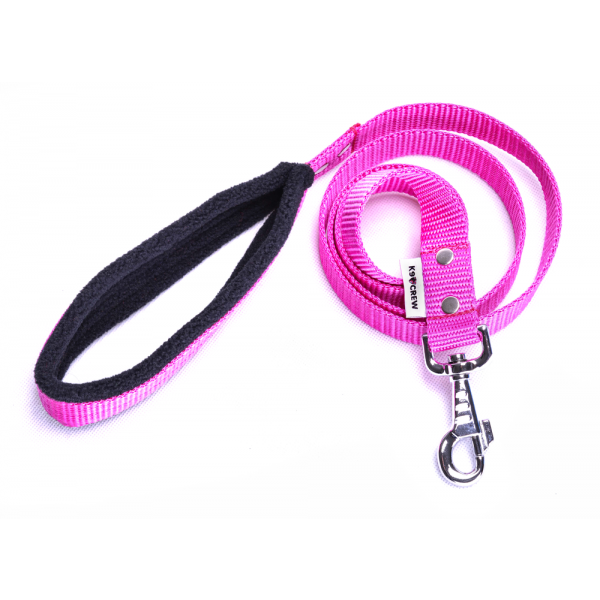 2cm Comfort Fleece Lead 150cm – Fuschia