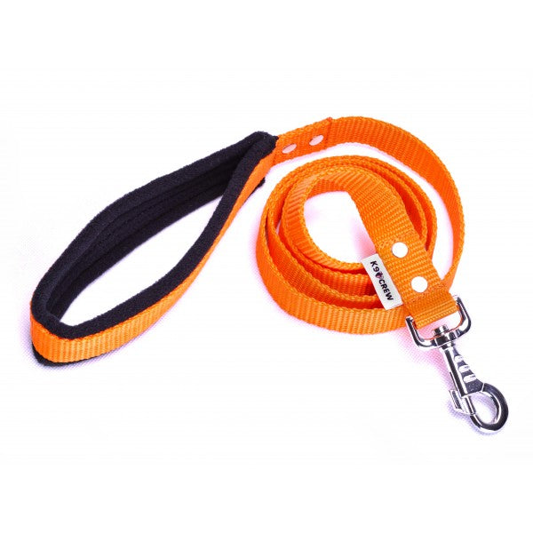 2cm Comfort Fleece Lead 150cm – Orange