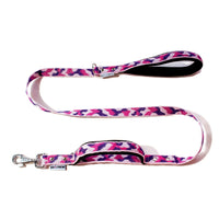 Thumbnail for 2.5cm Comfort Dual Handle Lead – 150cm Long – Pink Camo