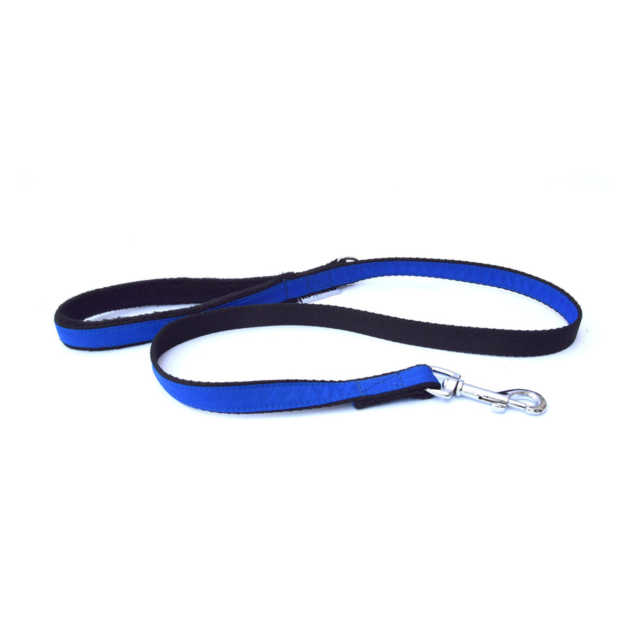 K9 Crew 2.5cm Royal Blue Walking Lead-110cm