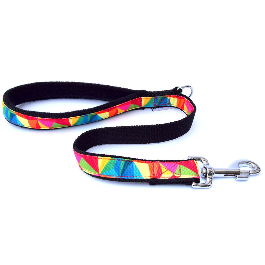 K9 CREW Rainbow Lead 65cm Long-65cm