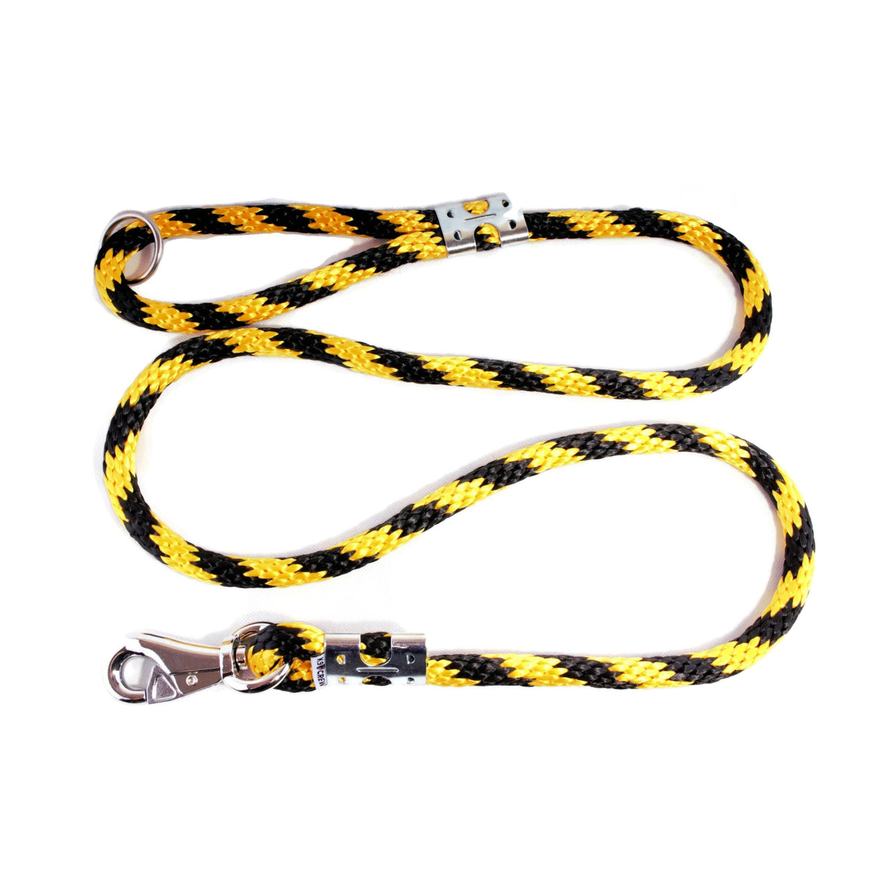 Rope Lead 180cm – Yellow & Black