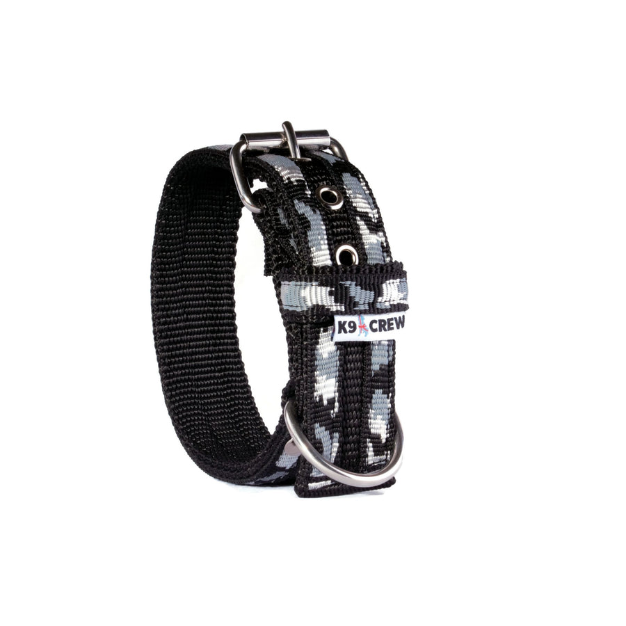 Mega Strip Collar – Winter Camo