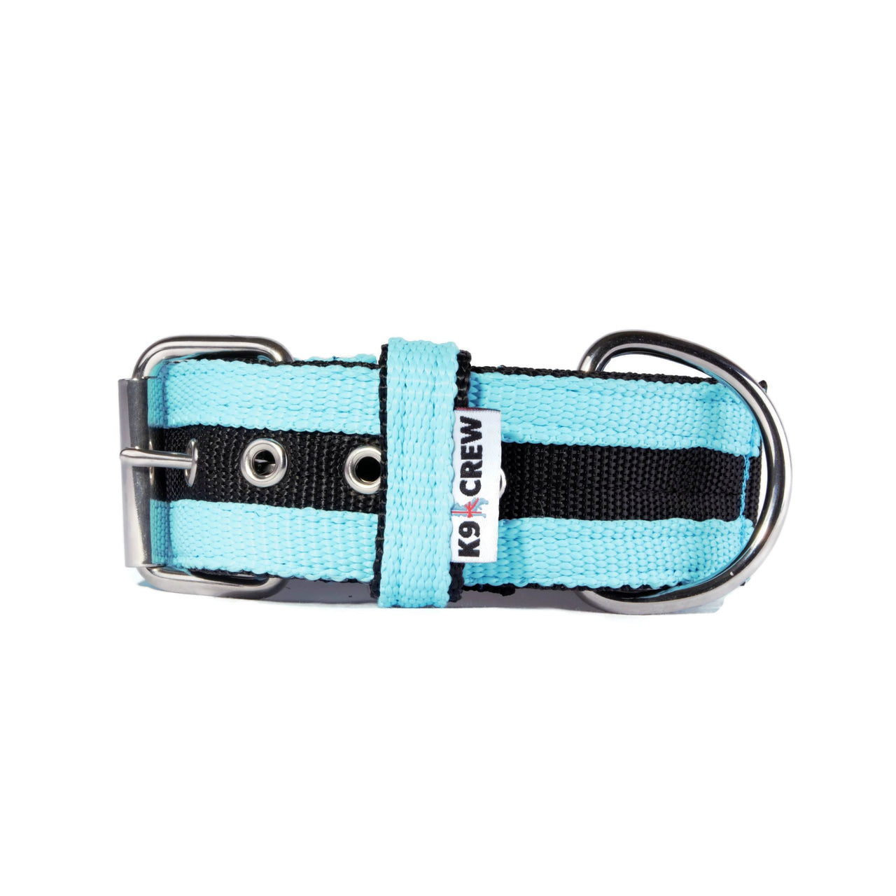 Mega Comfort Strip Collar – Turquoise