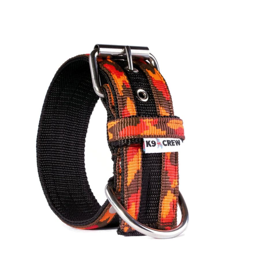 Mega Strip Collar – Red Camo