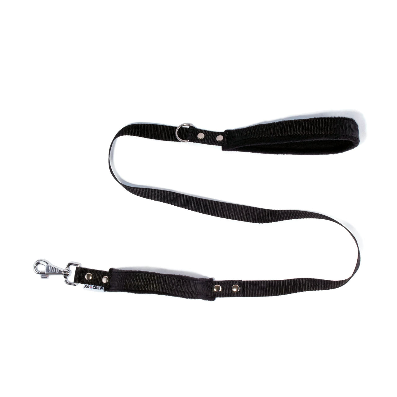 2.5cm Comfort Dual Handle Lead – 150cm Long – Black