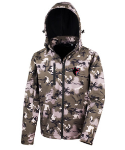 CAMO TX Performance Hooded Softshell-XS 35" Green Camo-0