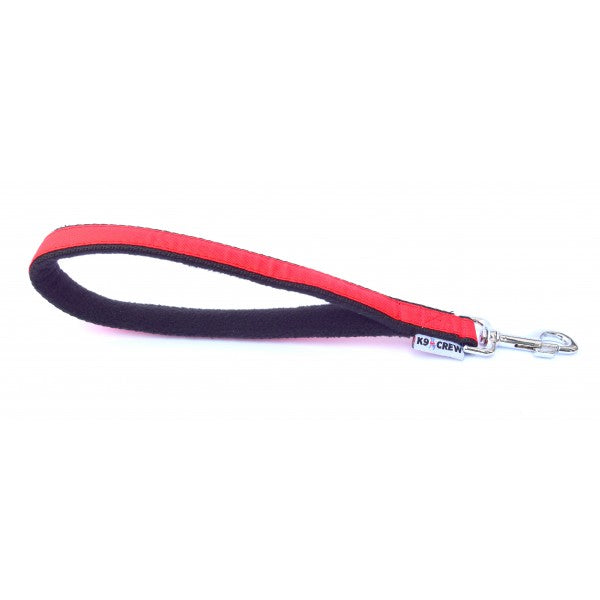 K9 CREW Handle Lead Red