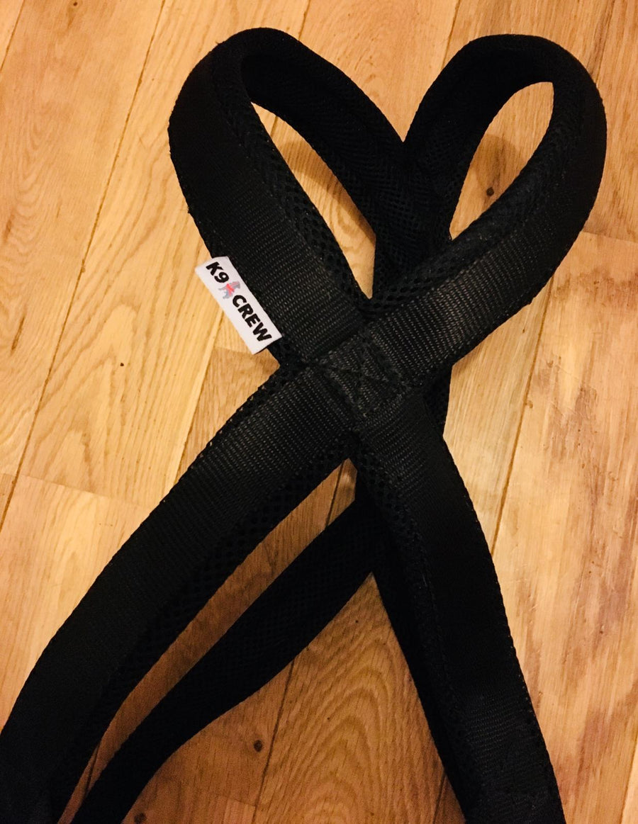 Canicross Black Running Harness