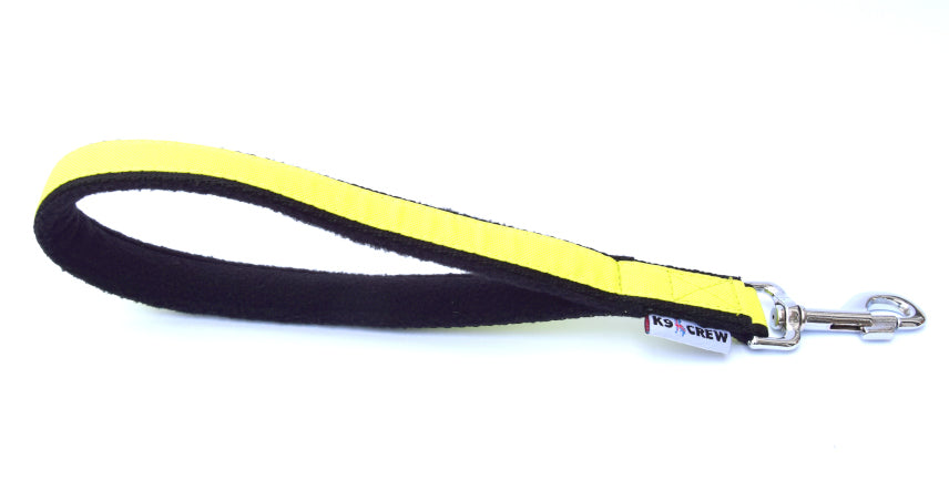 K9 CREW Handle Lead Neon