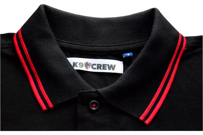 K9 CREW Classic Tipped Polo