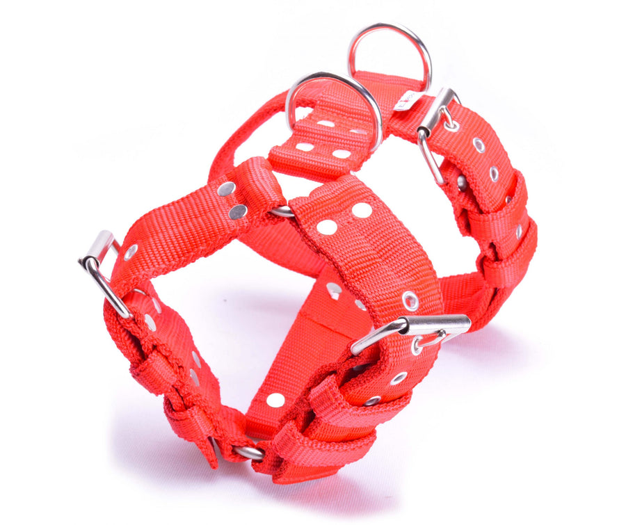 5cm Red Triple Harness-0