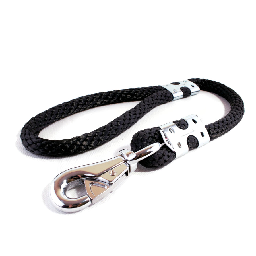 Rope Lead 65cm – Black