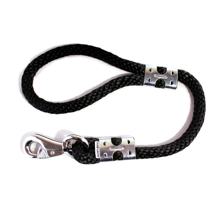 Rope Lead 65cm – Black